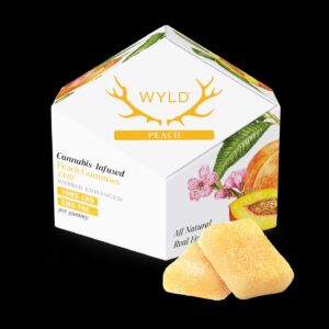 wyld gummies peach