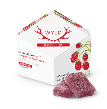 Wyld 10ct Box US Fruit Raspberry Gummies Shadow 375x385 1