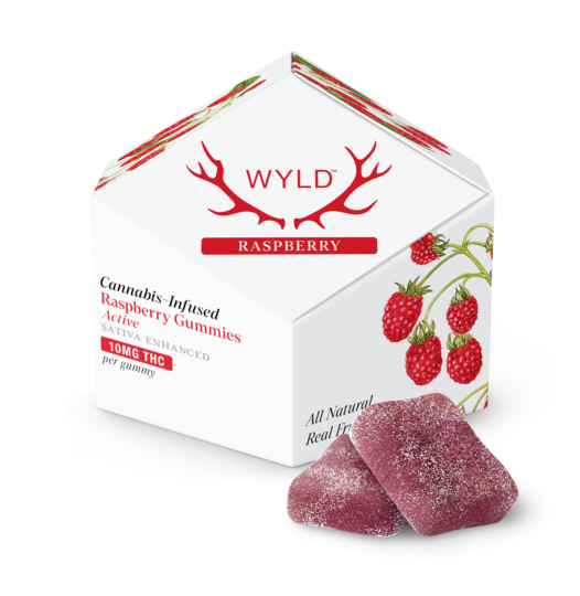 Wyld 10ct Box US Fruit Raspberry Gummies Shadow 526x540 1