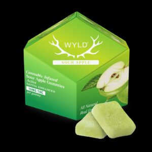 wyld sour cherry gummies
