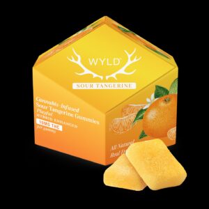 wyld sour tangerine gummies